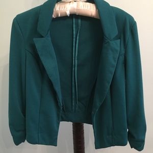 Poetry Clothing Teal Blazer